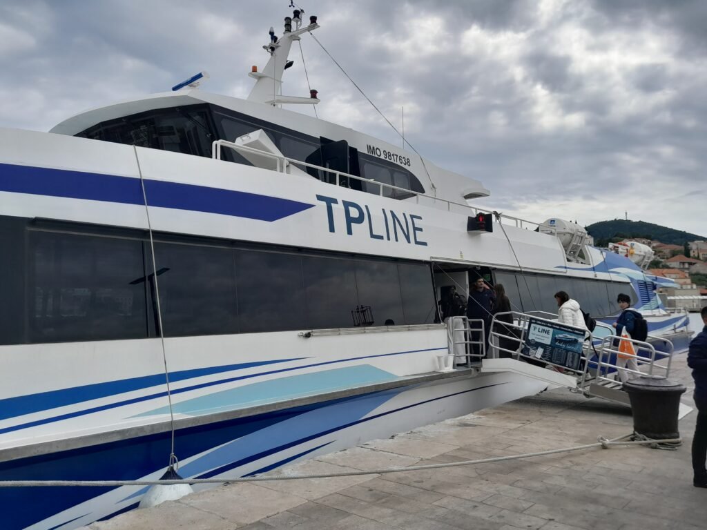 Ferry from Dubrovnik to Korčula