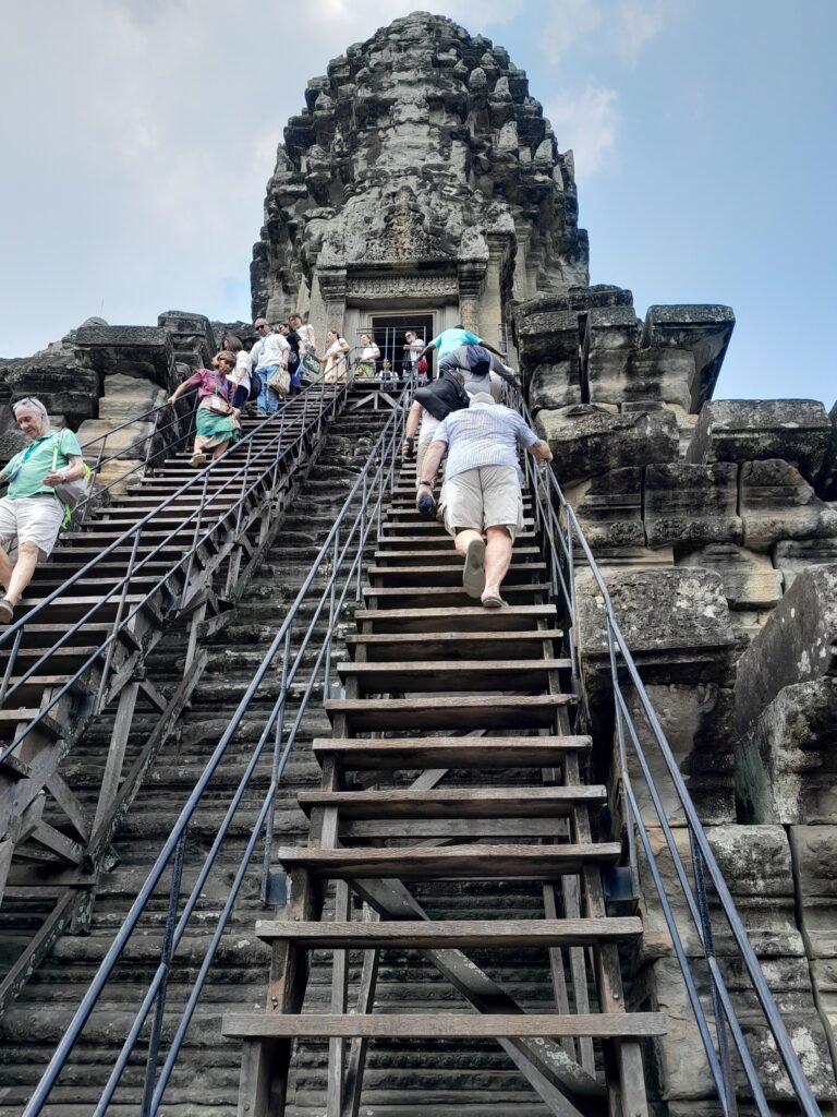 Ascending to heaven at Ankgor Wat